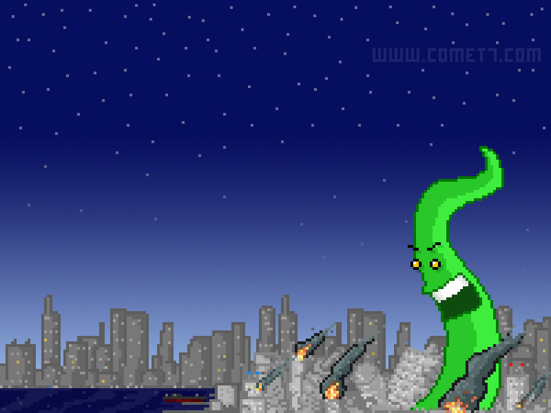 comet 7 :: View topic - Monster Battle Desktop Wallpaper